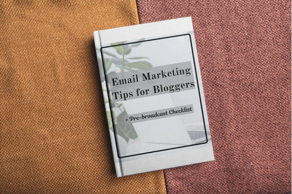Free email marketing for bloggers ebook